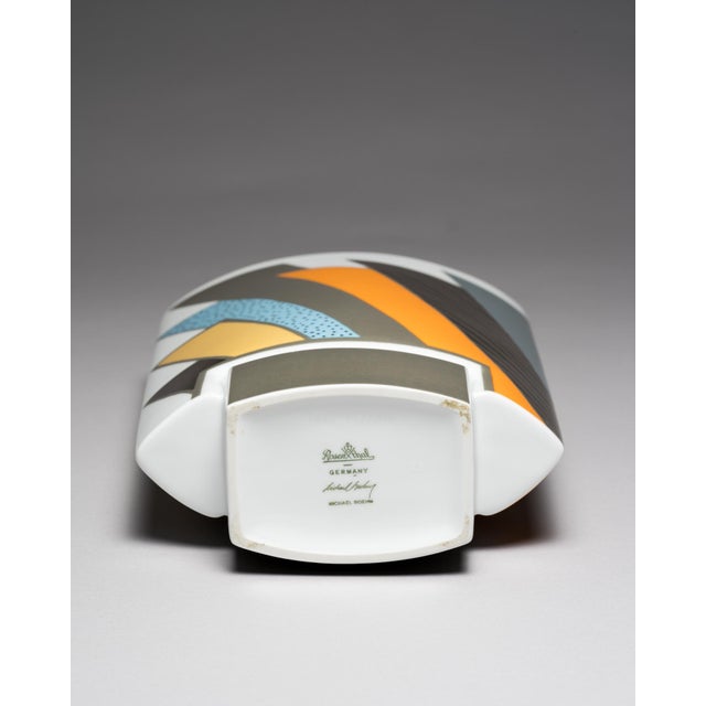 Debut Porcelain Vase by Michael Boehm and Rosemonde Nairac for Rosenthal, 1990s, Set of 2 For Sale - Image 11 of 16