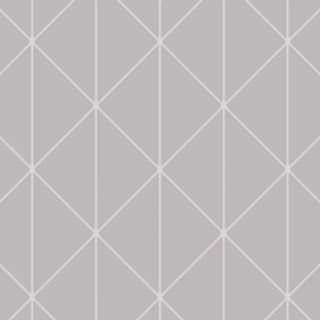 Borastapeter Diamonds Wallpaper in Grey and Silver For Sale