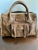 Vintage Chloé Edith Top Handle Satchel, Phoebe Philo Edition, Medium Brown/Taupe, Made in Italy For Sale - Image 4 of 12