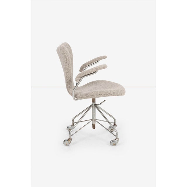 1960s Arne Jacobsen Sevener Desk Chair, Model 3117 For Sale - Image 4 of 12