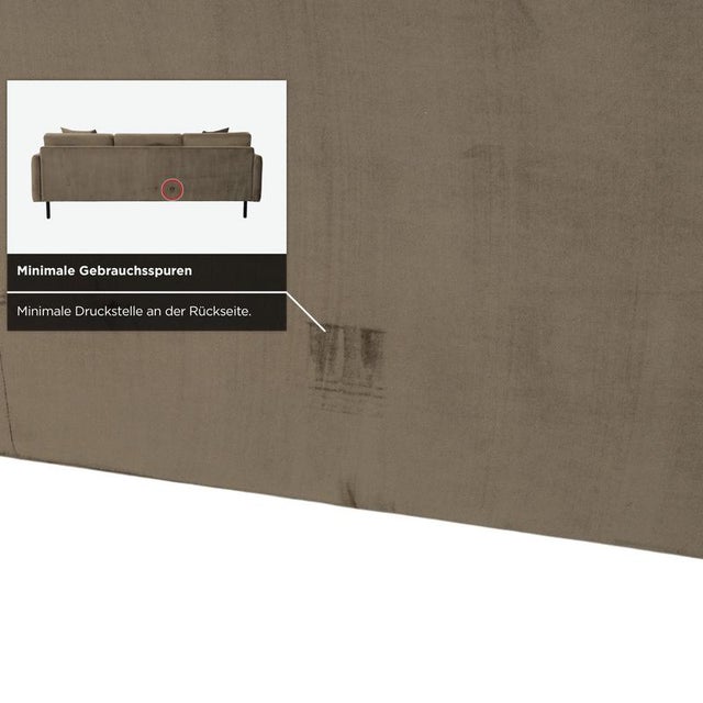 Scandinavia 3-Seater Sofa in Olive Fabric from Bolia For Sale - Image 6 of 11