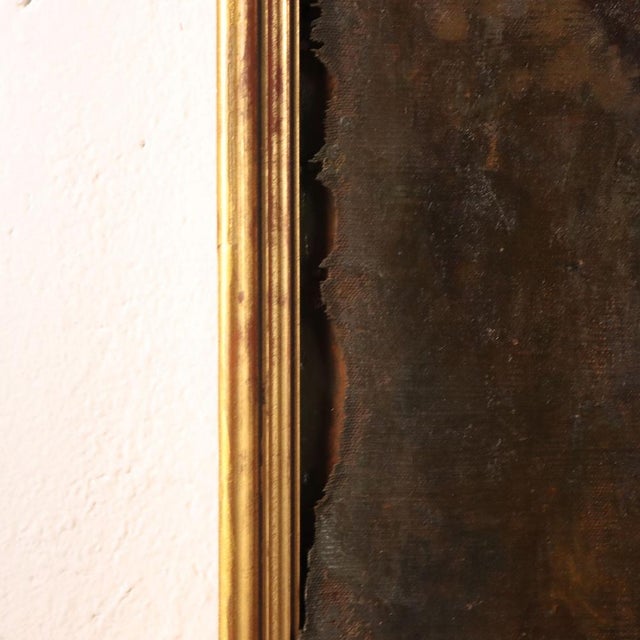 Giovanni Sottocornola, Figurative Scene, Oil on Canvas For Sale - Image 8 of 12