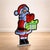 Kenneth Ludwig Chicago Santa with Presents Ekkolight 25"H For Sale - Image 4 of 4