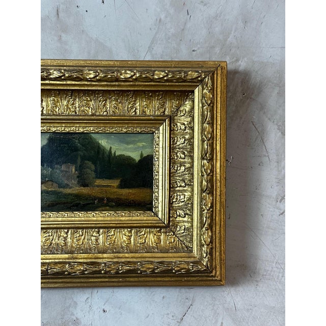 1900 - 1909 Landscape Composition, 1900, Oil Painting on Canvas, Framed For Sale - Image 5 of 9