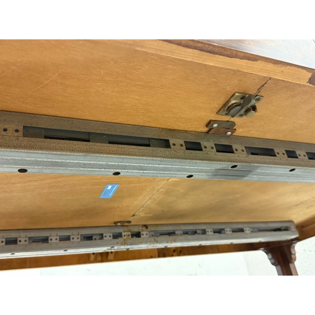 Vintage Drexel Heritage Extension Dining Table For Sale - Image 11 of 12