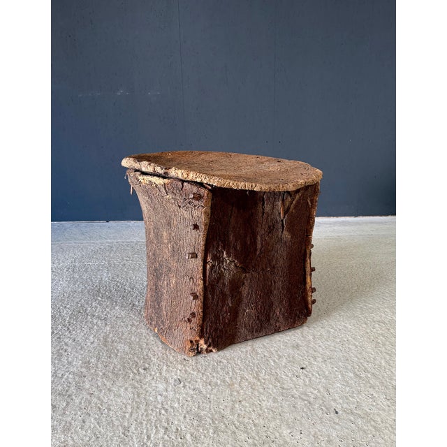 Artisan Cork Side Table, Portugal, Early 20th Century For Sale - Image 3 of 18