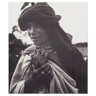 Hanna Seidel, Ecuadorian Woman, Black and White Photograph, 1960s For Sale