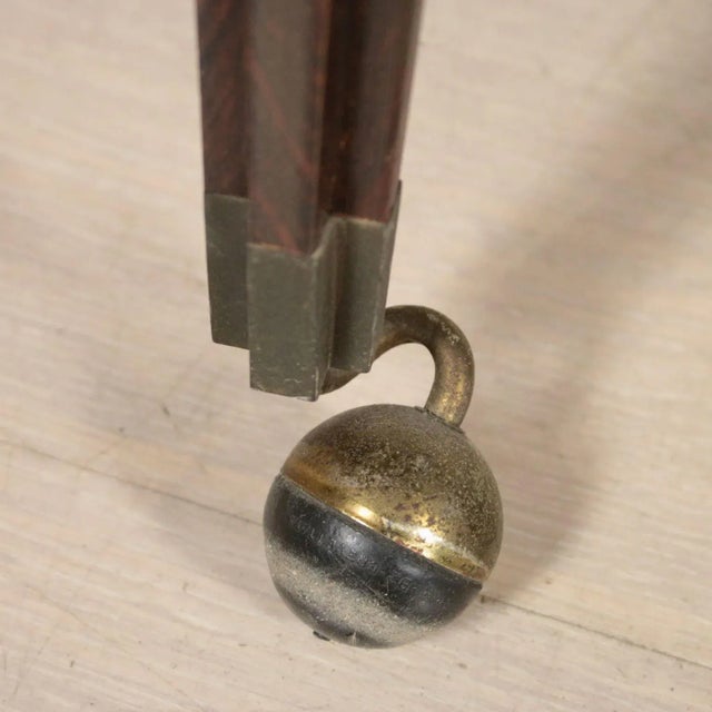 Italian Rosewood Veneer Service Cart, 1960s , in Good conditions. Designed 1960 to 1969