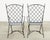 Set of Six Mario Papperzini Style Iron Garden Dining Chairs For Sale - Image 9 of 18
