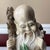 Vintage Chinese Large Resin God of Longevity (Shoulao) Statue For Sale - Image 4 of 11