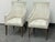 Custom Design Slope Arm Chairs, Pair For Sale - Image 12 of 12