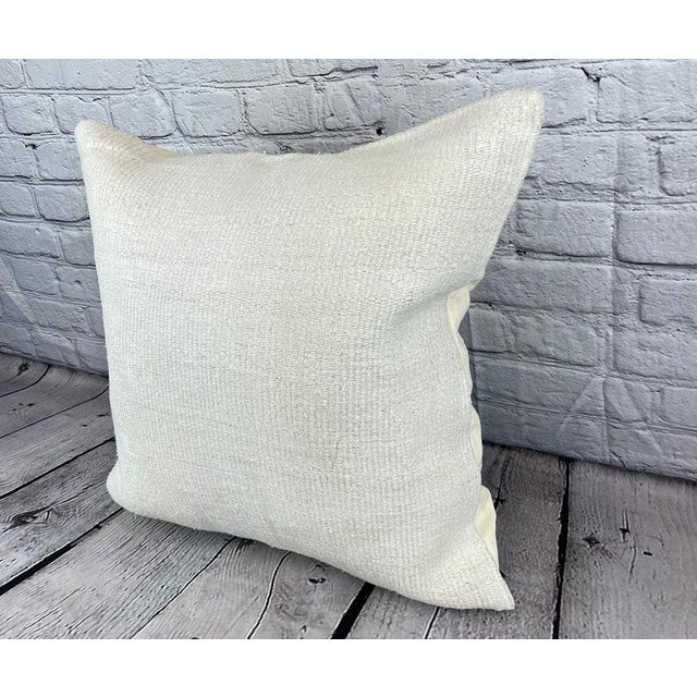 Vintage Pillow Case Turkish Hemp Pillow Decorative Hemp Pillow Dry cleaning only. PILLOW INSERT IS NOT INCLUDED