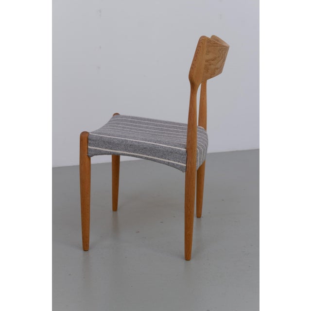 Danish Modern Oak Side Chair by Bernhard Pedersen & Son, 1960s For Sale - Image 18 of 18