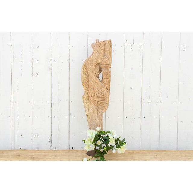 Antique Carved Wood Corbel Panel For Sale - Image 11 of 11