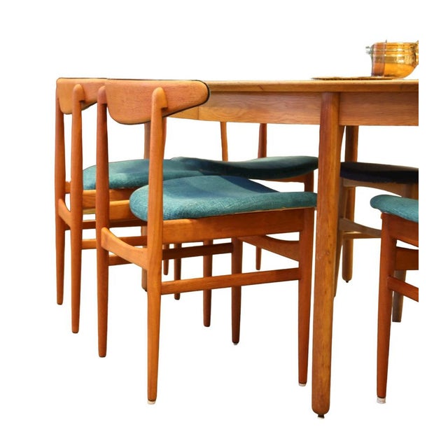 1960s Danish Teak Dining Chairs by Knud Faerch, 1960s, Set of 4 For Sale - Image 5 of 18
