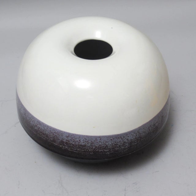 Italian Ceramic Vase, 1960s For Sale - Image 6 of 7