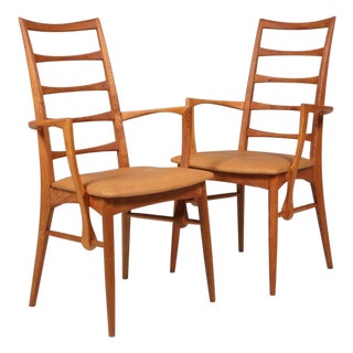 Armchair Model Lis in Oak by Niels Koefoed, 1960s, Set of 2 For Sale