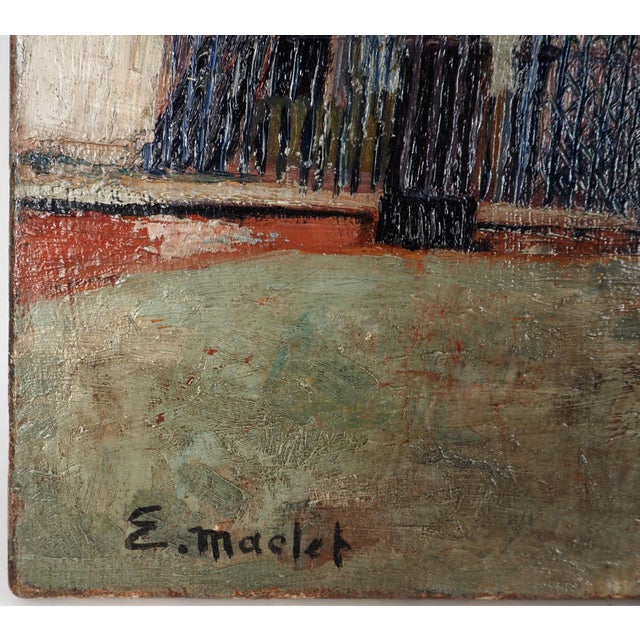 Elisee Maclet (1881-1962) Montmartre: Place JB Clément, c. 1940 Oil on canvas Signed lower left On canvas 46 x 65 cm NOTES...