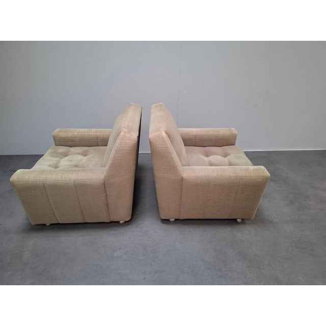 1980s Mid-Century Modern Wiberg Lounge Armchairs by Up Závody Rousínov, 1980, Set of 2 For Sale - Image 5 of 18