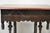Wood Antique Eastlake Victorian Aesthetic Movement Carved Walnut 6 Leg Parlor Table For Sale - Image 7 of 12