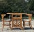 Vintage Coastal Bent Rattan Hollywood Set of 3 For Sale In West Palm - Image 6 of 6