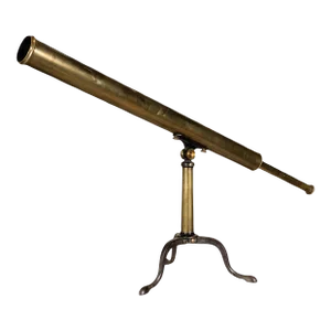 Antique Brass Telescope
