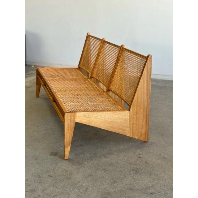 France and Son Mid Century Jeanneret Kangaroo Sofa For Sale - Image 4 of 12