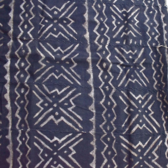 Mid 20th Century Bamana Mudcloth Textile For Sale - Image 4 of 9