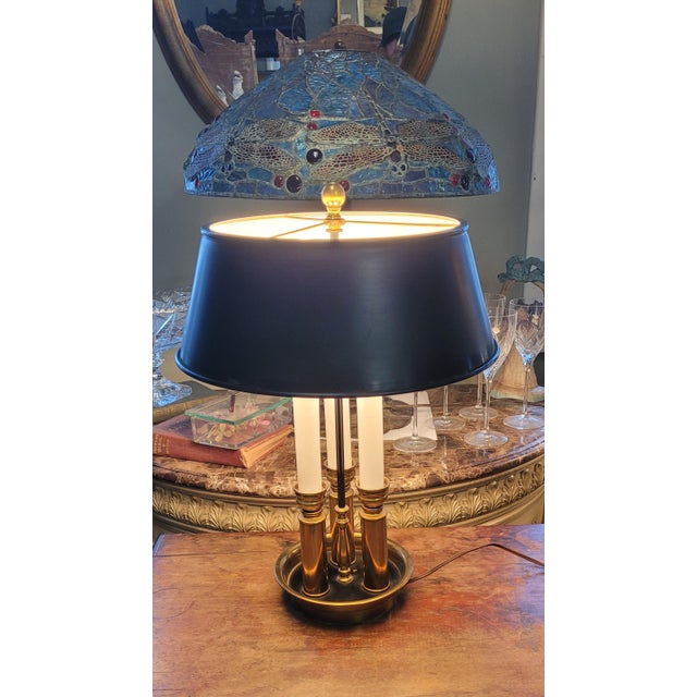 Bouillotte Vintage Table Lamp For Sale - Image 11 of 13