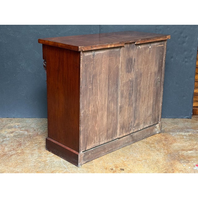 William IV Sideboard or Chiffonier Server of Mahogany With Acanthus Leaf Accents For Sale - Image 16 of 16