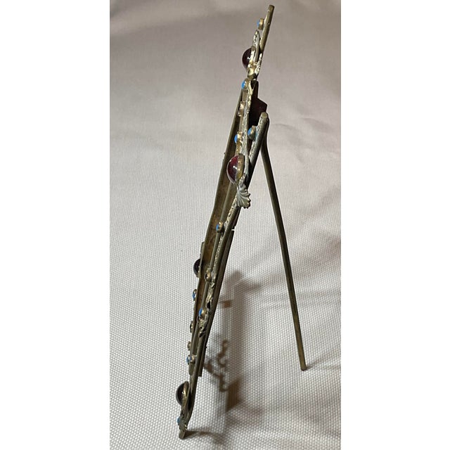 Add a touch of Old World elegance to your home with this exquisite Antique Austro-Hungarian Style Jeweled Frame. This...