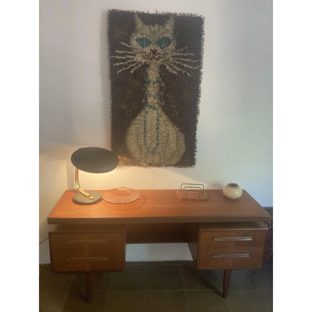 Cat Tapestry, 1970s For Sale - Image 4 of 6