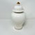 Japanese Vintage 12” Porcelain Ginger Jar With Butterflies and Chrysanthemums For Sale - Image 3 of 6