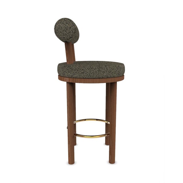 Contemporary modern moca bar chair in fabric by studio rig for collector studio a chair that mixes both modern and...