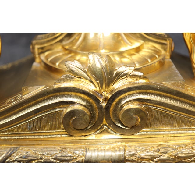 Superb Figural Bronze With Cherubs by Samuel Marti Sold by Barrd & Vignon For Sale - Image 12 of 18