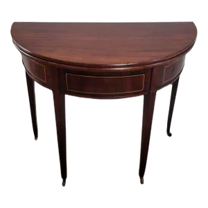 Mid-19th Century Danish Empire Mahogany Games Table
