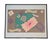 Late 20th Century Henri Matisse Style Framed Paper Cutout Collage Art For Sale - Image 5 of 8