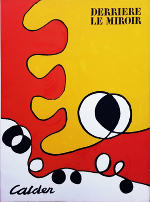 Calder Original Lithograph Dm50173 Derriere Le Miroir 1968