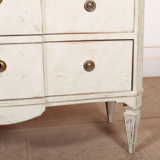 Swedish Breakfront Commodes, Set of 2 For Sale - Image 3 of 12