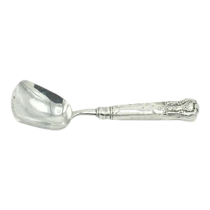 1780s Antique Georgian English Sterling Silver Sugar Spoon