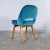 Velvet Dining Chair, 1960s For Sale - Image 10 of 12