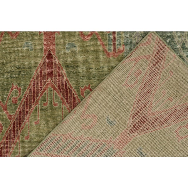 Rug & Kilim’s Oversized Mira Rug in Chartreuse, 14x20 For Sale In New York - Image 6 of 7