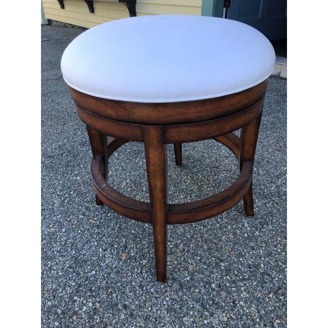 Modern Fremarc Veranda Swivel Counter Stools- A Pair For Sale In Boston - Image 6 of 6