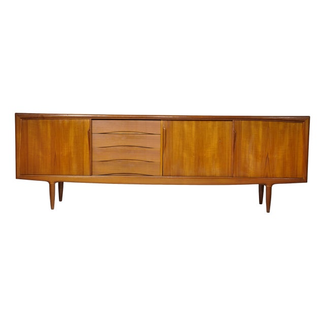 Mid-Century Modern Teak Sideboard by Axel Christensen for Aco Møbler, 1960s For Sale