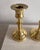 French Vintage Baldwin Solid Brass Candlesticks, Pair, Usa, Late 20th Century For Sale - Image 3 of 8