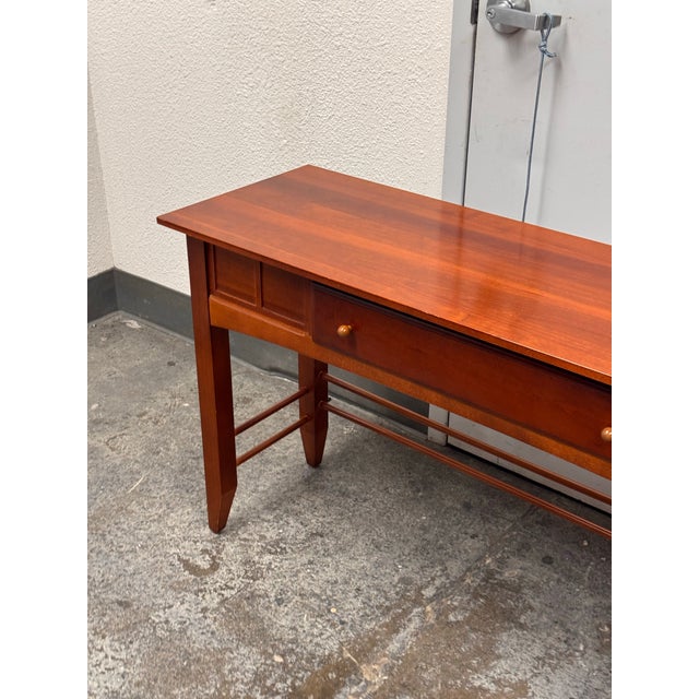 Circa 1999 Impressions by Thomasville Bridges Collection Console Table For Sale - Image 12 of 12