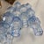 1990s Blue Murano Glass, Mid Century Modern Sconces - A Pair For Sale - Image 9 of 12