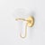 A delicate metal framework supports the upside-down, pear-shaped shade of the Adams Corner sconce. Adding a surprising...