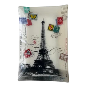 Souvenir Eiffel Tower Glass Catchall