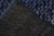 Rug & Kilim’s Scandinavian Style Rug in All Over Blue, Black Geometric Pattern For Sale - Image 9 of 9